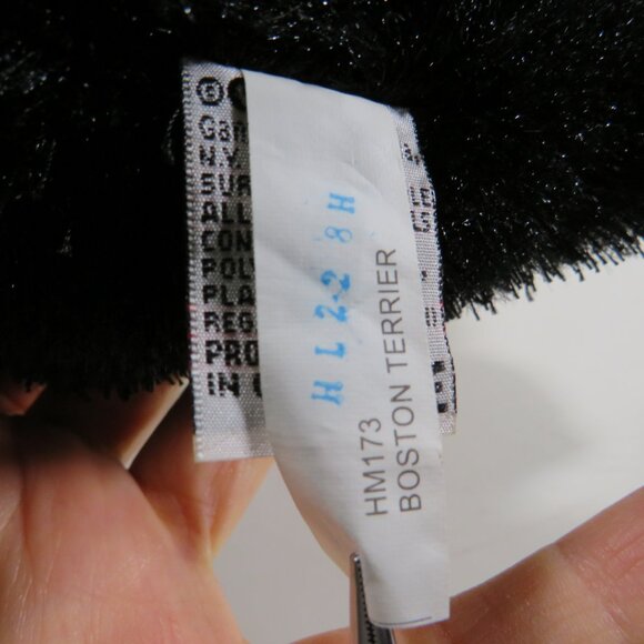 Boston Terrier Dog Puppy with "sparkly" fur WEBKINZ GANZ --NO CODE-- - Picture 7 of 11